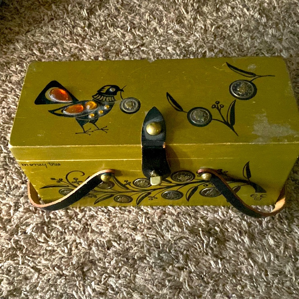 Enid Collins Box Purse 1967 Money Tree Vintage